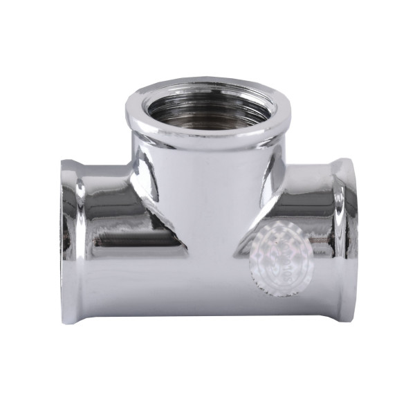 Тройник SOLOMON 3/4″ ВВВ хром 8202 (000000625)