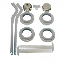 Комплект футорок секційного радіатора CRISTAL NR-2014 3/4″ з 2-кронштейнами (HT 405) (000003285)