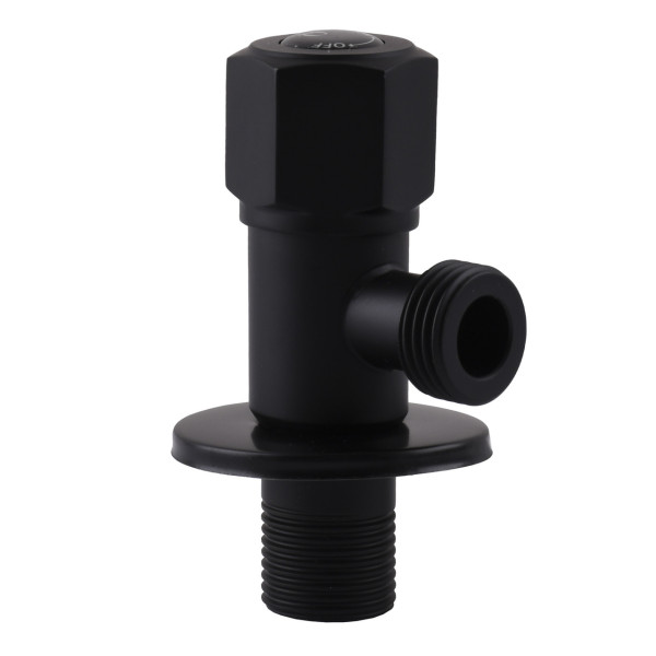 Кран кульовий угловой Professional 1/2″X1/2″ NV-QP888 BLACK (000025136)