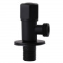 Кран кульовий угловой Professional 1/2″X1/2″ NV-QP888 BLACK (000025136)