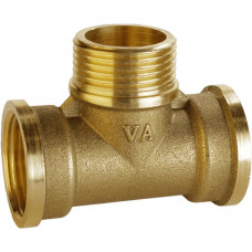 Трійник латунний 3/4″ВР х 3/4″ЗР х 3/4″ВР штампований А0252А VA (000025507)