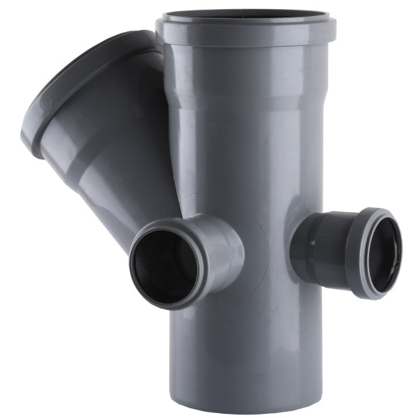 Крестовина VSplast 2пл перех 110х110х45°+2(50х90°) (отвод справа и сзади) (000025630)