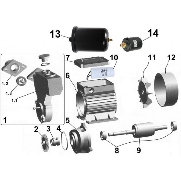 Насосная станция Optima OP-101 ″MINI MINI″ (000014282)