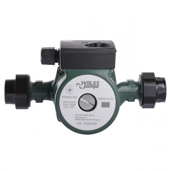 Насос циркуляционный VOLKS pumpe ZP25/8 180мм + гайки (000022197)