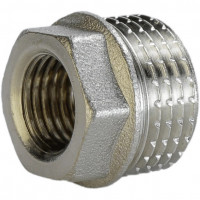 Футорка нікельована 1/2″ЗР х 1/4″ВР штампована А0723А(нк) VA (000025539)