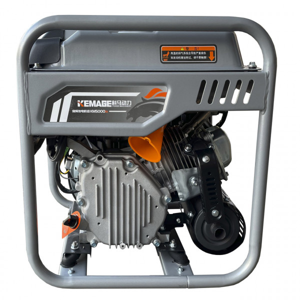 Генератор бензиновый инверторный KEMAGE KM5000io-3 с дисплеем и дополнительным подключением генерат