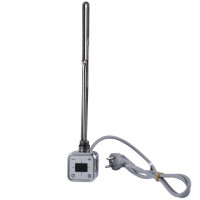 ТЕН для рушникосушки. Електронне керування, Хром, 600 Вт. НР014.600К.2 (000025007)