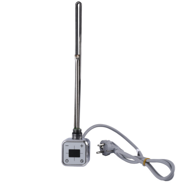 ТЕН для рушникосушки. Електронне керування, Хром, 300 Вт. НР014.300К.2 (000025008)