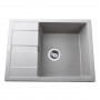 Гранітна мийка Globus Lux ONE сірий камiнь 650x500мм-А0005 (000022390)