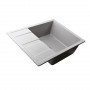 Гранітна мийка Globus Lux ONE сірий камiнь 650x500мм-А0005 (000022390)