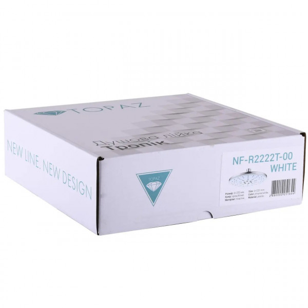 Душевая лейка Topaz NF-R2222T-00-WHITE (000025164)