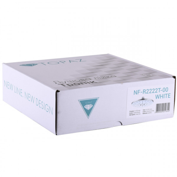 Душевая лейка Topaz NF-R2222T-00-WHITE (000025164)