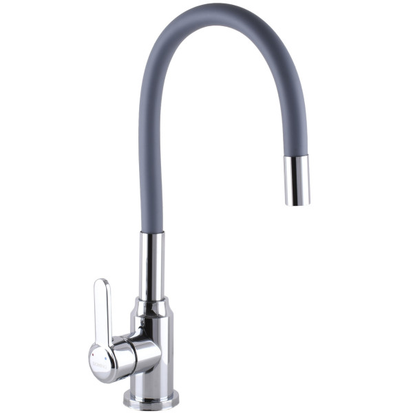 Смеситель для кухни DOMINO ELLIPSE DCC-203L-GRAY (000025129)