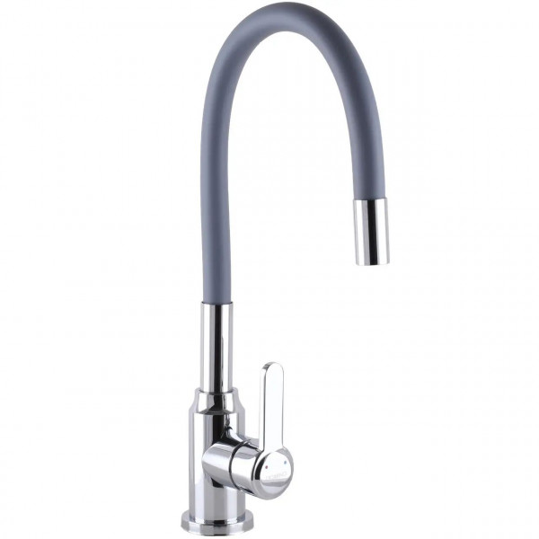 Смеситель для кухни DOMINO ELLIPSE DCC-203L-GRAY (000025129)