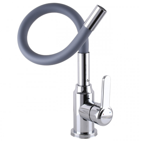 Смеситель для кухни DOMINO ELLIPSE DCC-203L-GRAY (000025129)