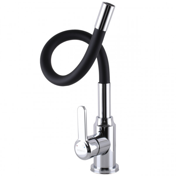 Смеситель для кухни DOMINO ELLIPSE DCC-203L-BLACK (000025128)