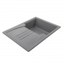 Гранітна мийка Globus Lux BALATON сірий металік 680х500мм-А0003 (000012555)