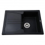 Гранітна мийка Globus Lux BALATON чорний 680х500мм-А0002 (000011510)