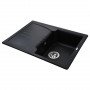 Гранітна мийка Globus Lux BALATON чорний 680х500мм-А0002 (000011510)