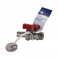 Кран зливу/підживлення 1/2″ з заглушкою 504220 ARCO SPAIN Red (000020618)