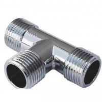 Трійник SOLOMON 3/4″ ЗЗЗ хром 8202 (000011558)