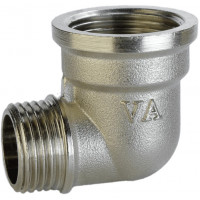 Кутник редукційний нікельований 3/4″ВР х 1/2″ЗР штампований А0104А(нк VA (000025771)