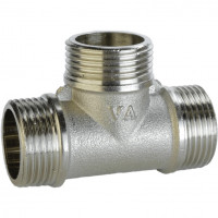 Трійник нікельований 3/4″ЗР х 3/4″ЗР х 3/4″ЗР штампований A0246А(нк) VA (000025782)