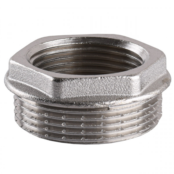 Футорка нікельована 2″ЗР х 1 1/2″ВР штампована А0757А(нк) VA (000025786)