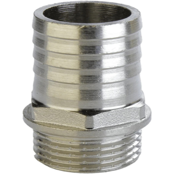 Штуцер нікельований 3/4″ЗР х 25мм штампований А2052А(нк) VA (000025796)