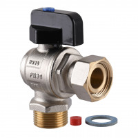 Кран шаровой угловой котловый с накидной гайкой ARCO 3/4″ 150814 (000025807)