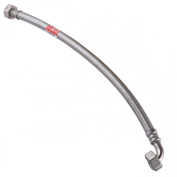 Шланг водяний посилений кутовий TUCAI 3/4″x3/4″ ВВ 0,6м TAQ SUPER CODO HG-3434-600 (201181) (000005693)