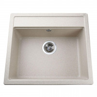 Гранитная мойка Globus Lux VOLTA пiщаний 570х510мм-А0004 (000000698)