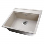 Гранитная мойка Globus Lux VOLTA пiщаний 570х510мм-А0004 (000000698)