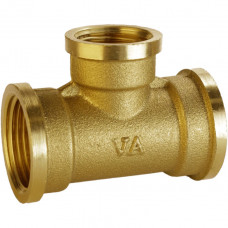 Трійник редукційний латунний 3/4″ВР х 1/2″ВР х 3/4″ВР штампований А0212А VA (000025763)