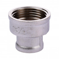 Муфта нікель перехідна 1/2″ Внутрішня - 1″ Внутрішня Ni 08761.02