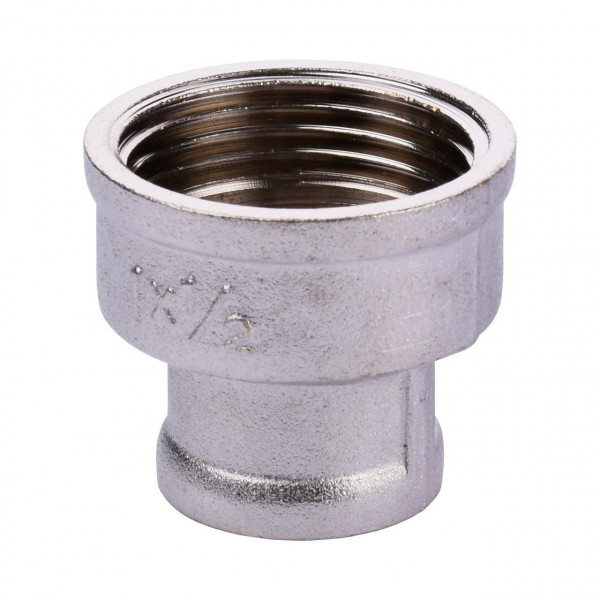 Муфта никель переходная 1/2″ Внутренняя - 1″ Внутренняя Ni 08761.02
