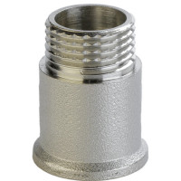 Подовжувач нікельований 1/2″ х 15мм штампований з буртом А3502Анк VA (000026445)