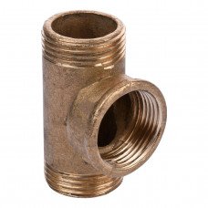 Трійник латунний 3/4″ЗР х 3/4″ВР х 3/4″ЗР ливарний 658Б (000016589)