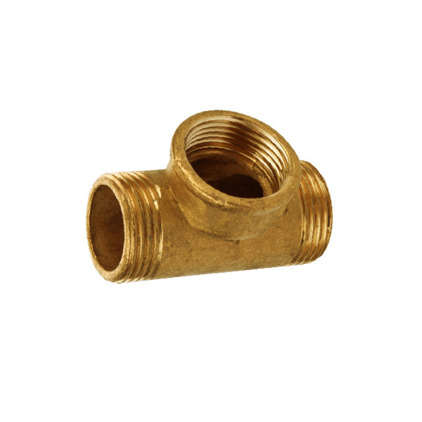 Трійник латунний 3/4″ЗР х 3/4″ВР х 3/4″ЗР ливарний 658Б (000016589)