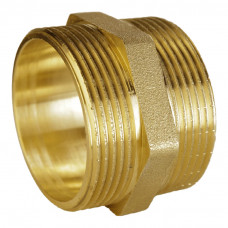 Ніпель латунний 1 1/2″ЗР х 1 1/2″ЗР штампований А0535А VA (000026553)