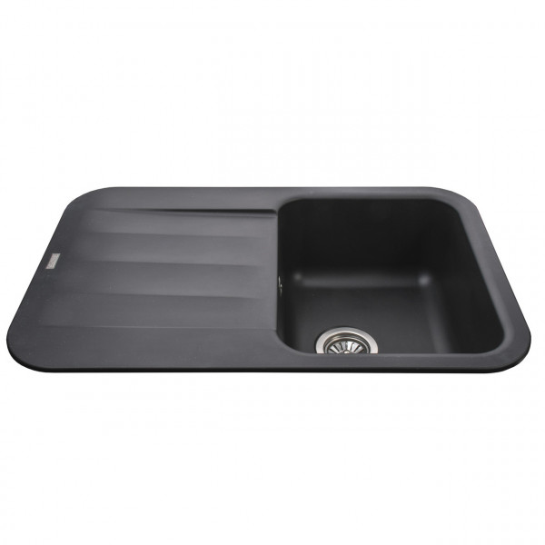 Гранітна мийка Globus Lux OBER чорний 780х500мм-А0002 (000003455)
