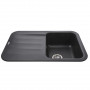 Гранітна мийка Globus Lux OBER чорний 780х500мм-А0002 (000003455)