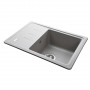 Гранітна мийка Globus Lux MONO сірий камiнь 620x435мм-А0005 (000022392)