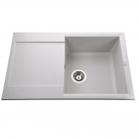 Гранітна мийка Globus Lux KOMO перлина 790х500мм (000009867)