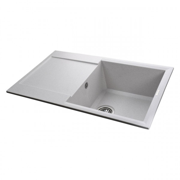 Гранітна мийка Globus Lux KOMO перлина 790х500мм (000009867)