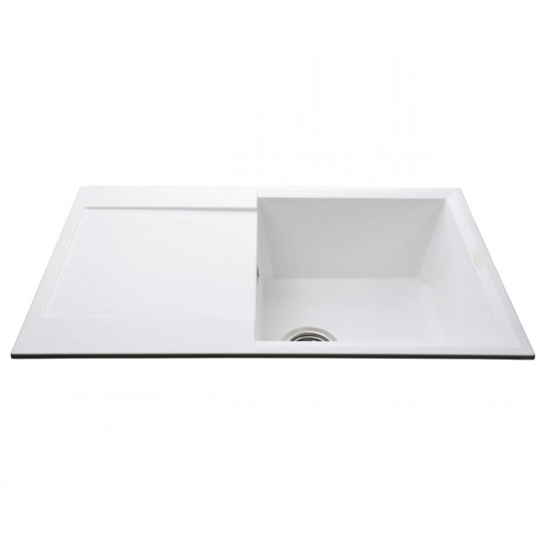 Гранітна мийка Globus Lux KOMO білий 790х500мм-А0007 (000008228)