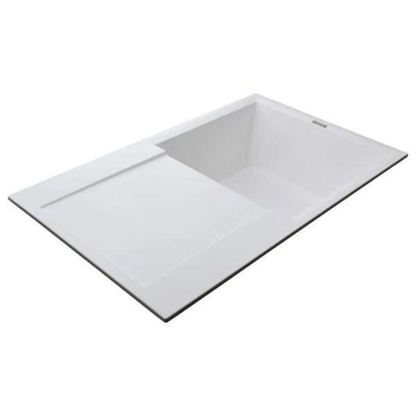 Гранітна мийка Globus Lux KOMO білий 790х500мм-А0007 (000008228)