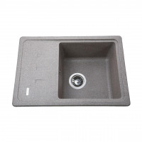 Гранітна мийка Globus Lux MONO мокко 620х435мм (000023494)