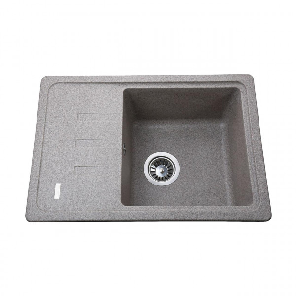 Гранітна мийка Globus Lux MONO мокко 620х435мм (000023494)