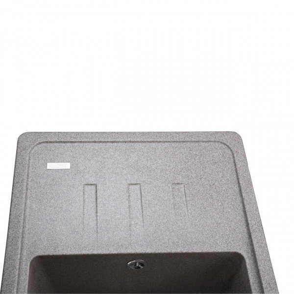 Гранітна мийка Globus Lux MONO мокко 620х435мм (000023494)